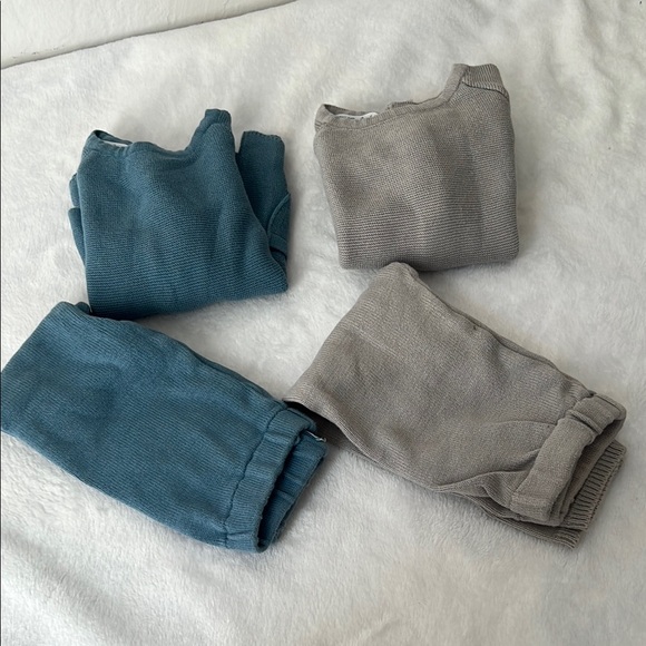 Kids Cozy Matching Set - Blue and Gray - Picture 3 of 3